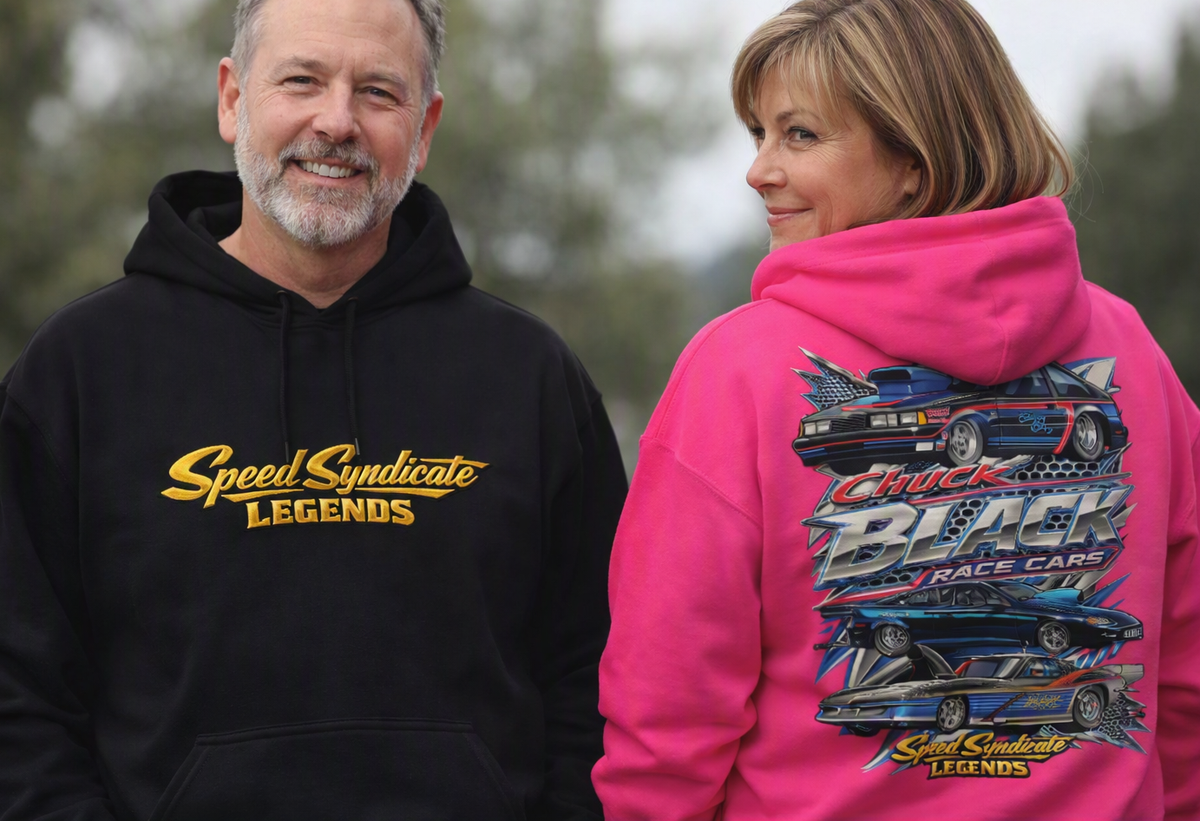 Legends Series Chuck Black Hoodie
