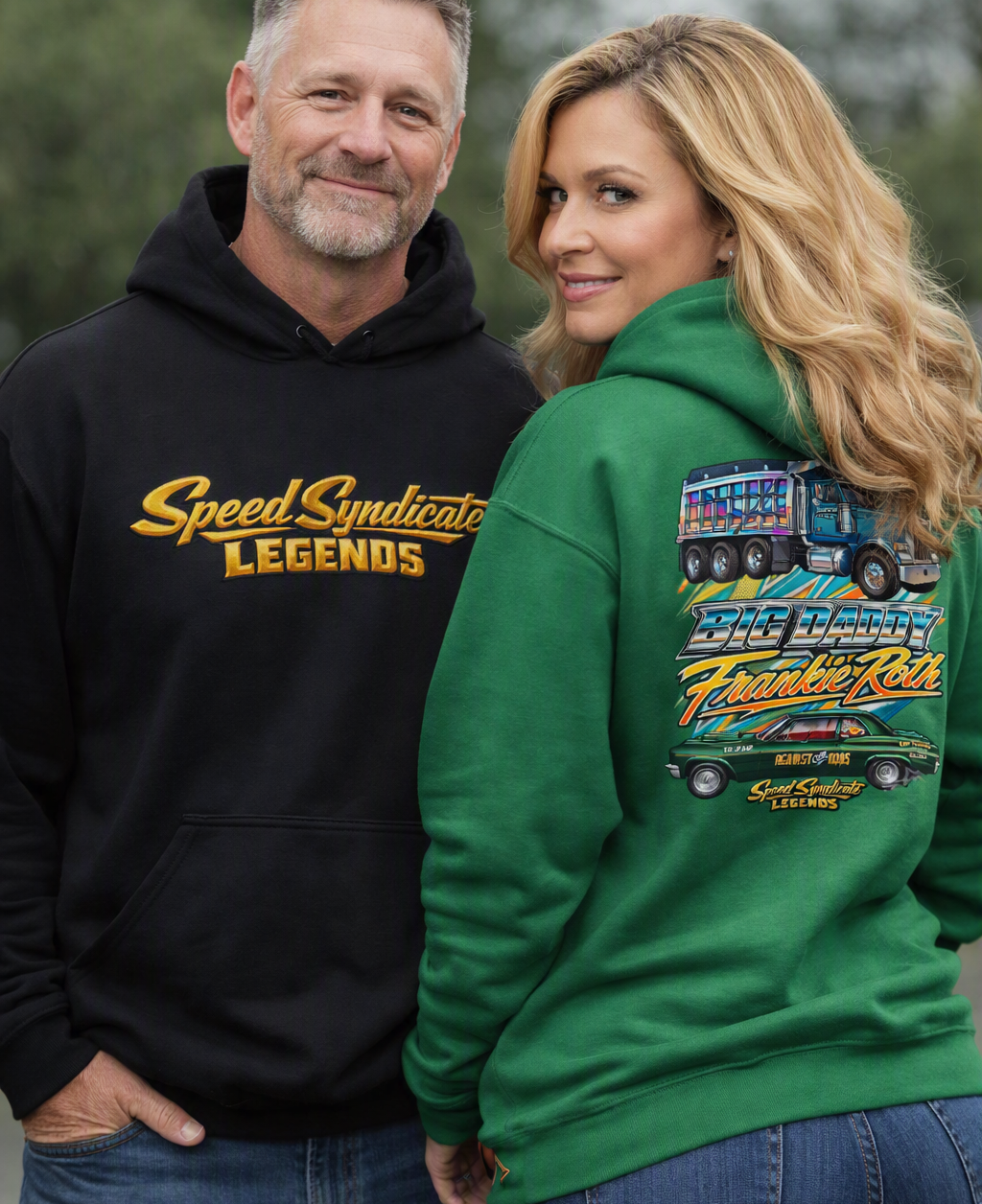 Legends Series "BIG DADDY" Frankie Roth Hoodie