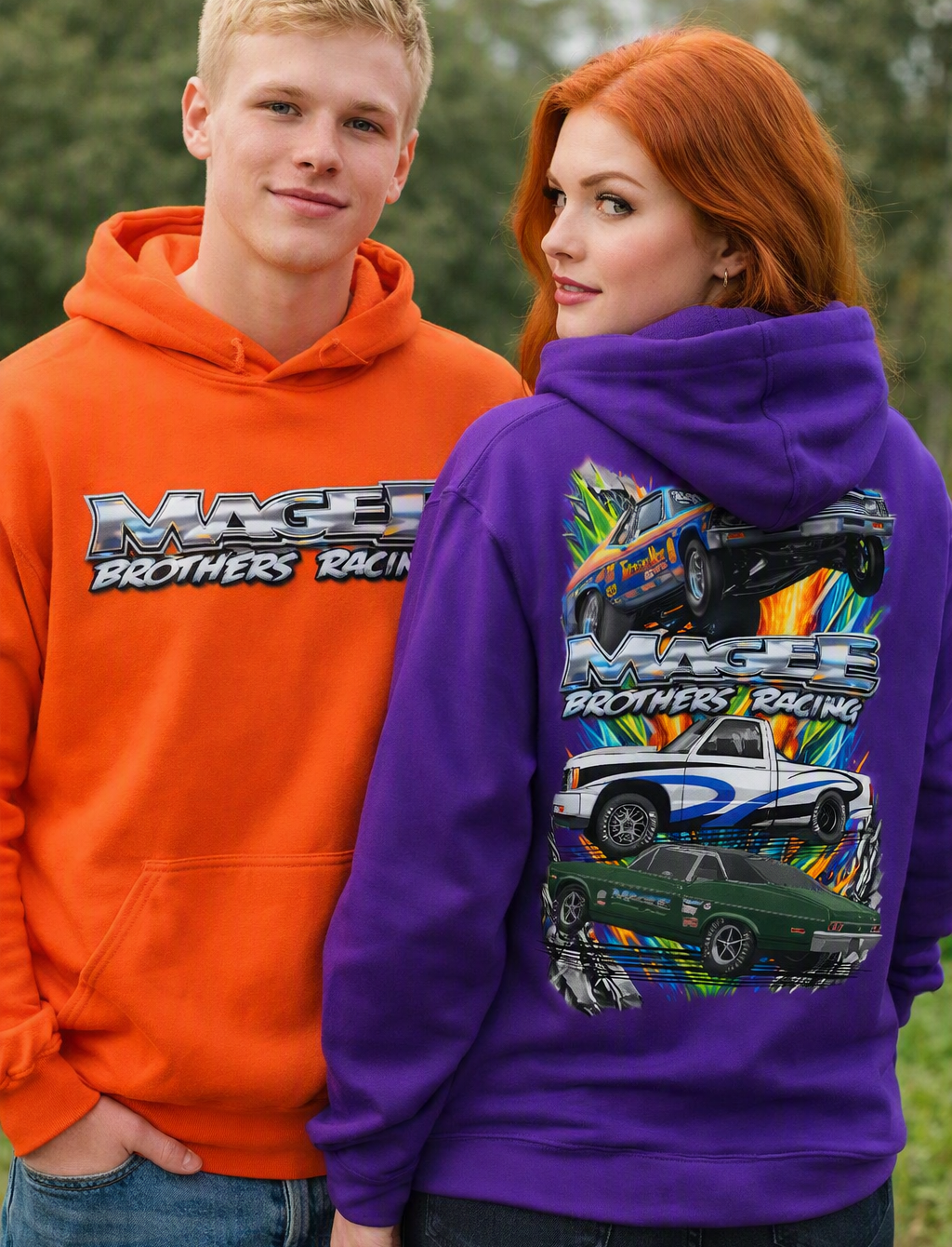 Magee Bros Racing "Trio" Hoodie