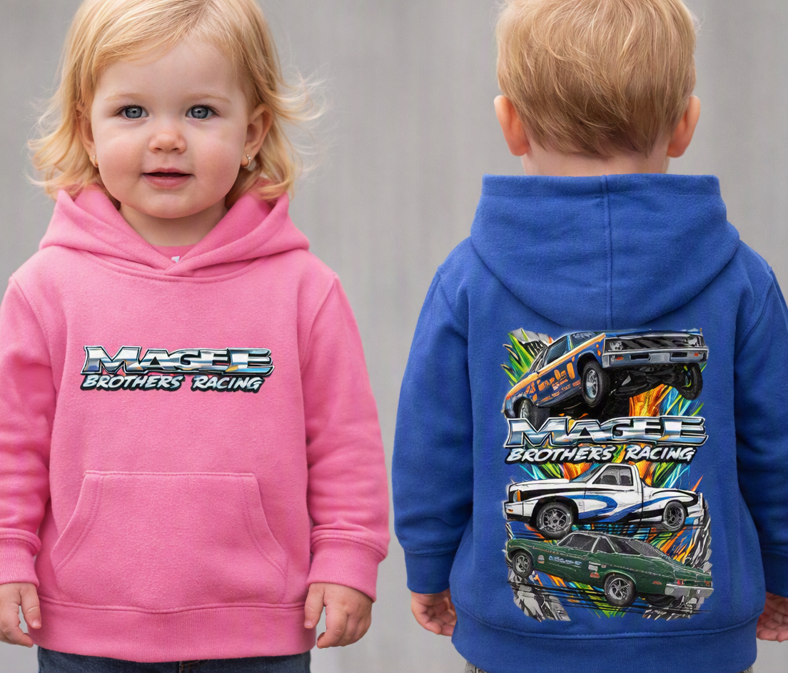 Magee Bros Racing "Trio" Toddler Hoodie